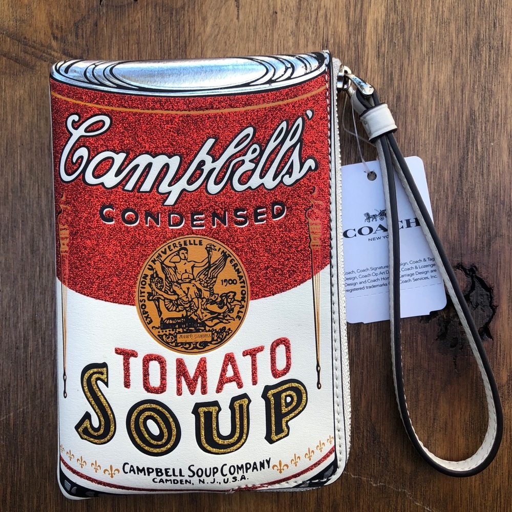 COACH Campbell’s Soup Wristlet